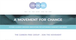 Desktop Screenshot of carbonfreegroup.com